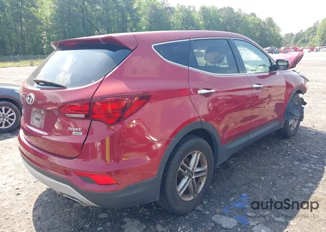 2018 Hyundai Santa Fe Sport 2.4L from USA, damaged, VIN 5XYZTDLBXJG542429